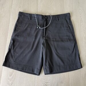 Outlier New Way Chino Shorts Mens 30 Gray Nylon Stretch Water Resistant Casual